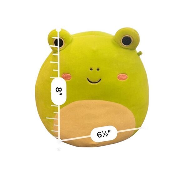 Squishmallow Wendy The Frog Plush Plush 8” - Picture 5 of 6